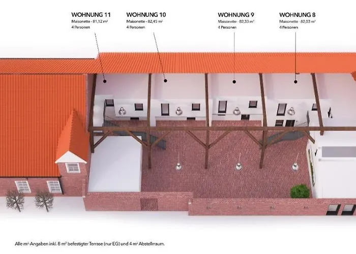 Gulfhof Polder72 Polder72 11 Konko Hikna Apartman Dornum